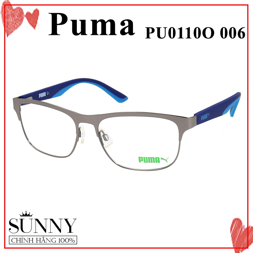 PU0110O - Gọng kính Puma chính hãng Italy