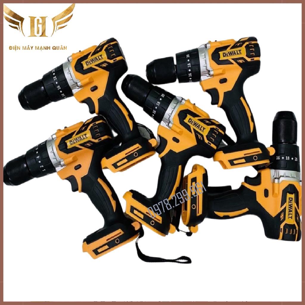 Thân Máy Khoan Pin Ma.kita, Hita.chi, De.walt, Đầu 13mm, Động Cơ Không Chổi Than, 3 Chức Năng