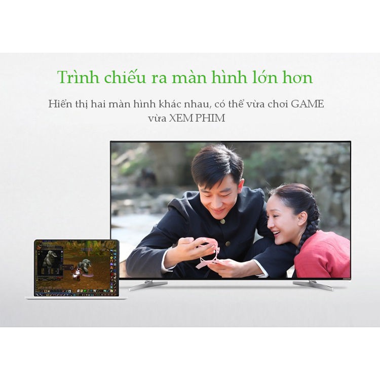 Bộ chuyển đổi micro HDMI sang HDMI và VGA dài 10CM UGREEN MM115