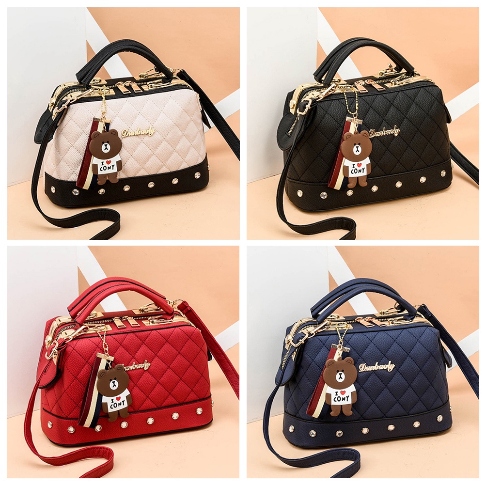 Túi Xách Boston Thiết Kế Dễ Thương Thời Trang Đi Biển Mùa Hè Cho Nữ