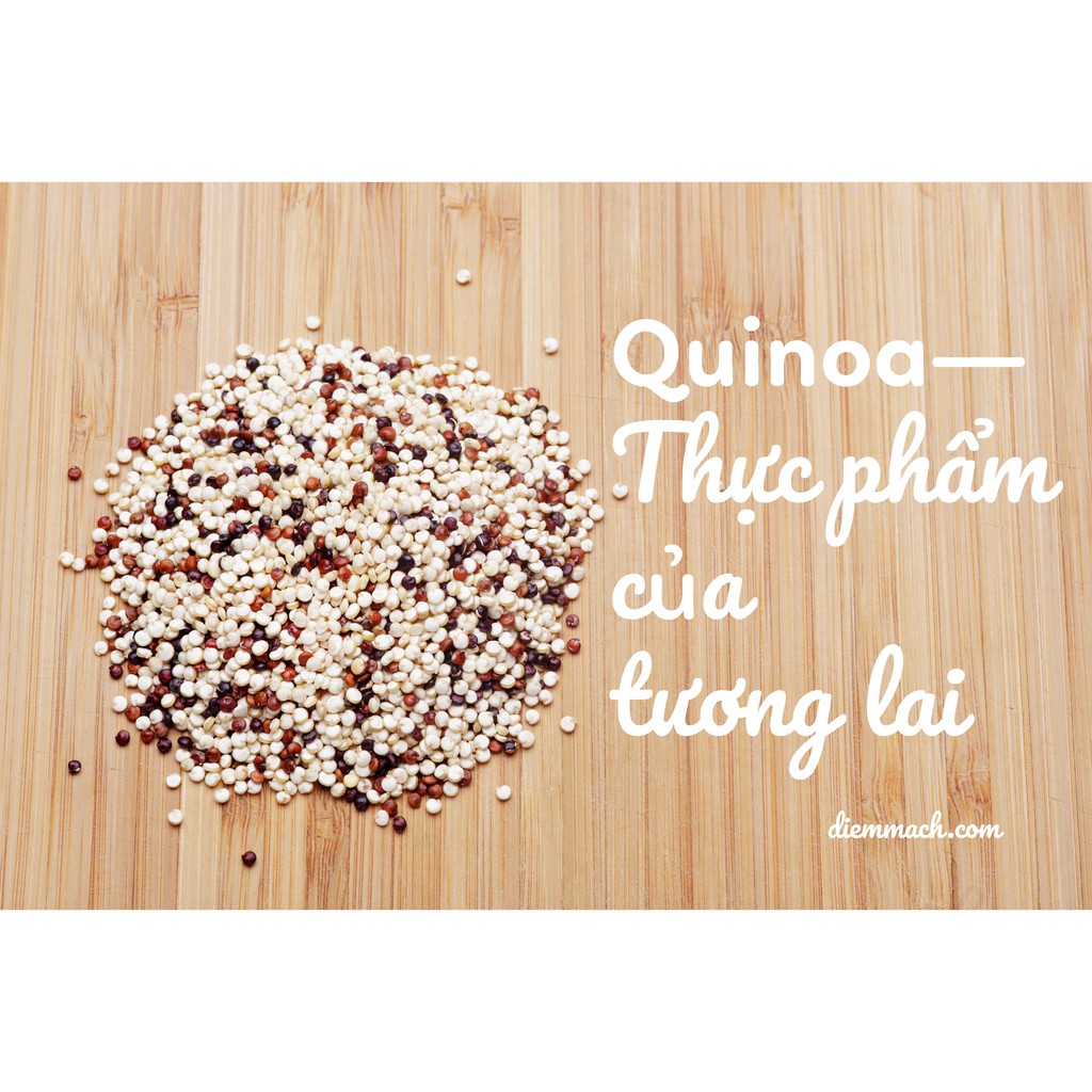 Hạt Diêm Mạch Trắng White Quinoa Absolute Organic 1Kg.