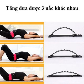 D104 Dụng Cụ Massage Tập Lưng Và Hỗ Trợ Cột Sống, Chống Thoái Vị Đĩa Đệm