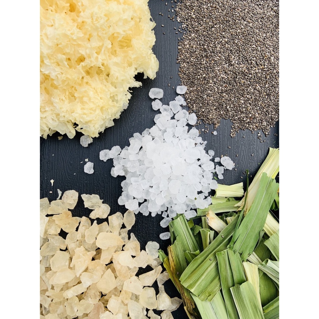 Set Nguyên Liệu Nấu Mủ Trôm Hạt ChiaThanh mát ngày tết