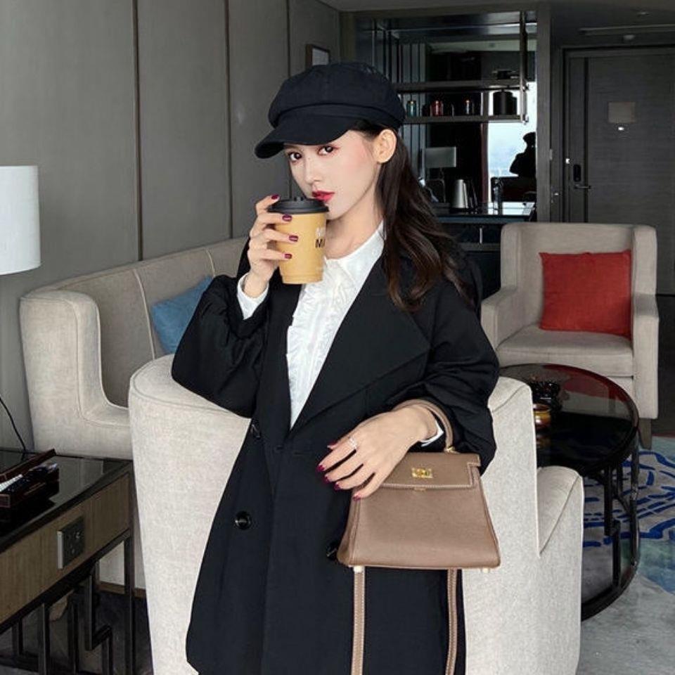 Áo Khoác Kaki Dáng Ngắn Phong Cách Hàn Quốc Thời Trang Xuân Thu Cho Nữ