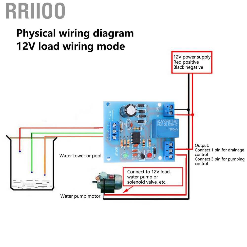 Mạch Điều Khiển Mực Nước Tự Động 12v