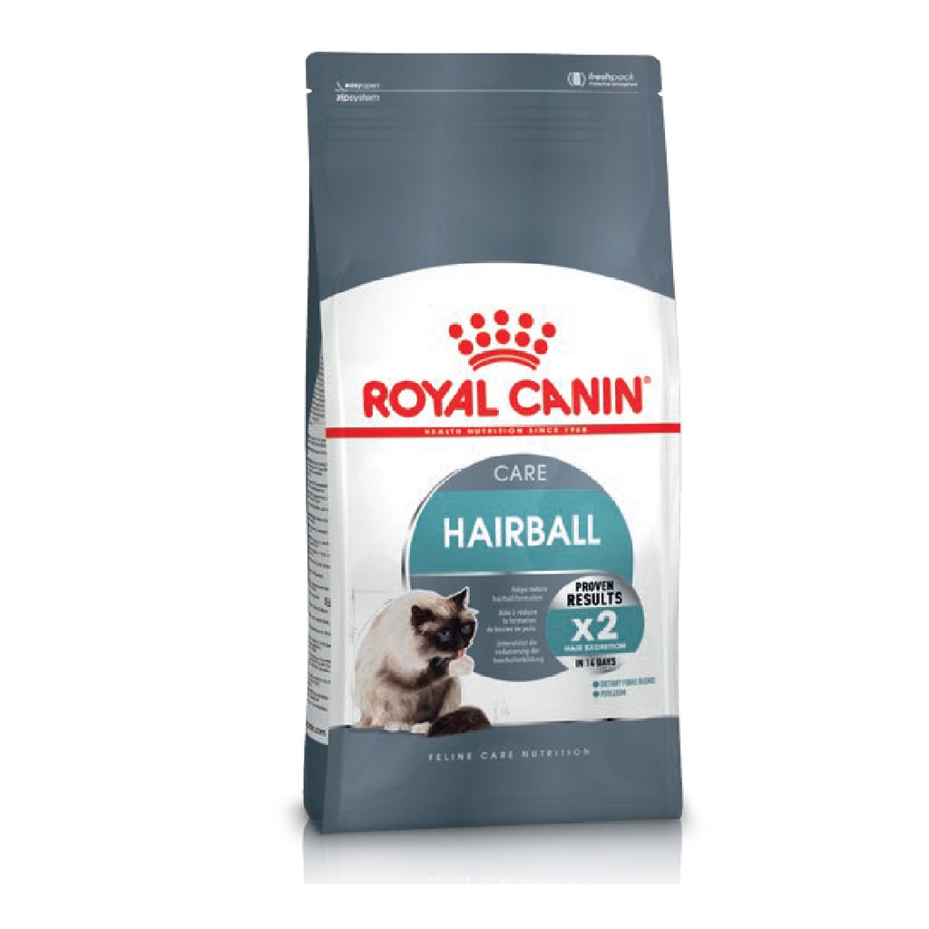 Hạt Royal Canin HAIRBALL HAIRSKIN Ngừa Búi Lông Và Đẹp Lông Da Cho Mèo Nhập Pháp