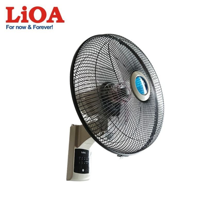 Quạt treo tường LiOA điều khiển từ xa  - 3 màu Chính hãng