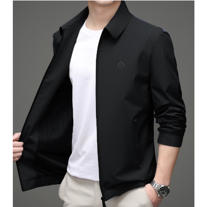 Áo khoác nam Áo khoát nam gió dù 2 lớp chống nắng CÁN CỔ SƠ MI hàng bao chất hàng chuẩn shop-A1035