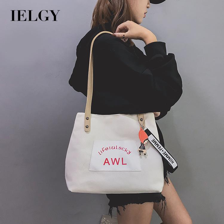 Túi xách tay vải canvas phong cách Hàn Quốc cho nữ