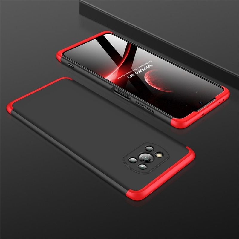 Ốp điện thoại cứng màu nhám bảo vệ 360 độ chống sốc cho XIAOMI MI POCO X3 M3 F3 GT PRO REDMI NOTE 10S PRO MAX