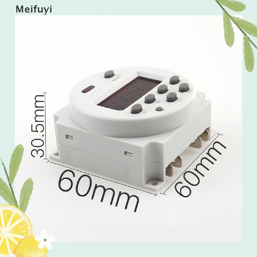 [Meifuyi] CN101A 12V 24V 110V 240V Digital LCD Power Timer Switch Relay VN439