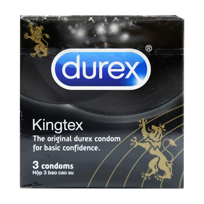 Bao Cao Su Durex Hộp 3 Cái - Đủ Loại, Siêu Mỏng, Gân Gai, Kéo Dài Cuộc Yêu, Cảm Giác Chân Thực Nhất