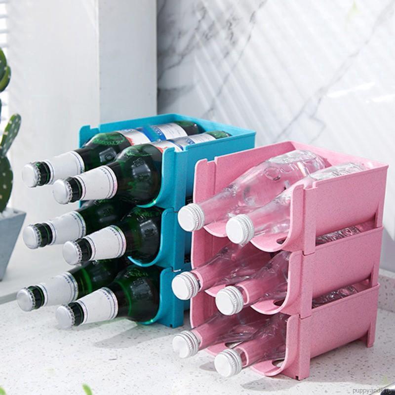 Khay đựng chai nước để tư lạnh thiết kế tiện lợi