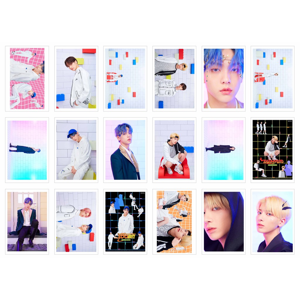 [Ép Lụa] Lomo Card 36 TXT - Blue Hour ( VR concept)