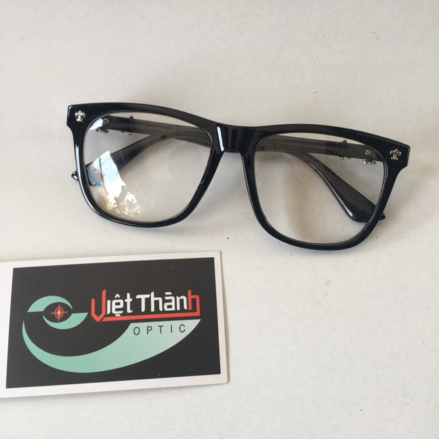 gọng Kính cận nam nữ thời trang bản to ngố giả cận Helen tiktok hottrend nhận làm kính có độ cận viễn loạn theo yêu cầu