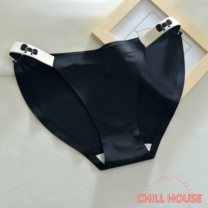 Quần lót nữ - quần lót su dây hông hoạ tiết nơ cuốn hút 9027 CHILL HOUSE