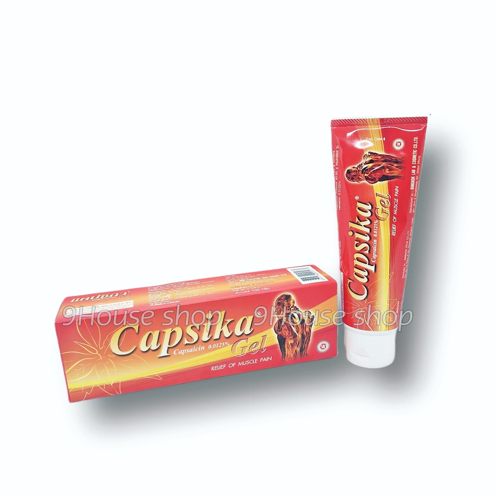 01 Tuýp Gel Xoa Bóp Nóng Giảm Đau Nhức Capsika Thái Lan 100gram