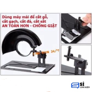 Đế chuyển máy mài thành máy cắt gạch, cắt gỗ tiện dụng
