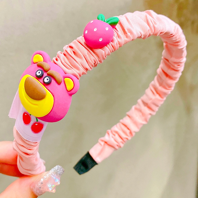 Cài Tóc Họa Tiết Hoạt Hình Dễ Thương Không Làm Đau Cho Bé Gái