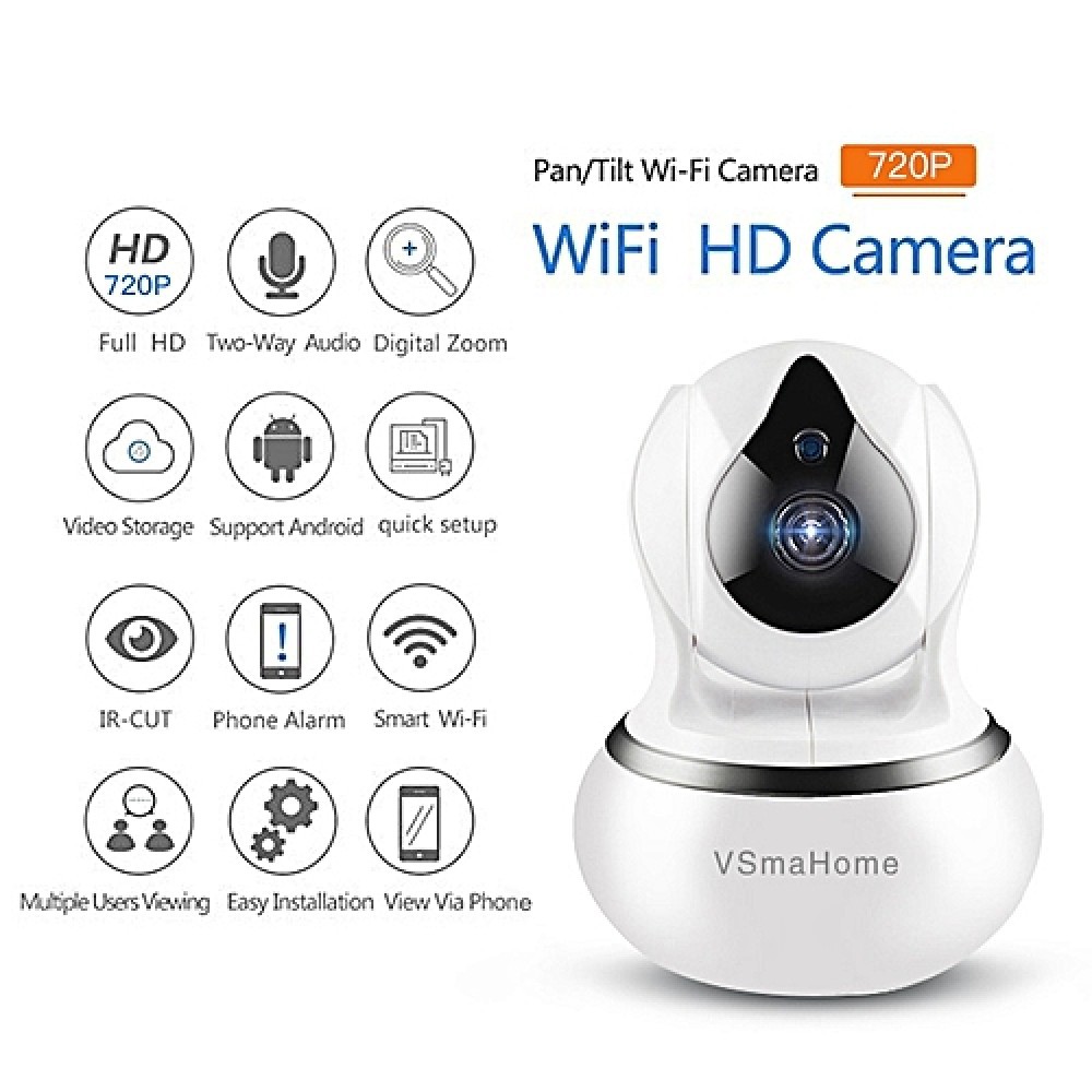 CAMERA IP Wifi VSMAHOME 720WP/W
