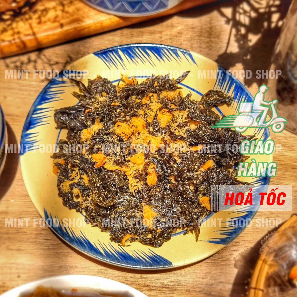 Rong Biển Mix Chà Bông Ăn Liền Lon 250Gram