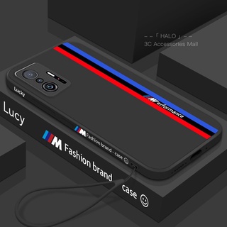 Ốp điện thoại mềm có dây đeo cho Xiaomi 11T/11T Pro Mi 11 Lite 5G NE/Redmi Note 10S/10 Pro POCO M4 Pro 5G