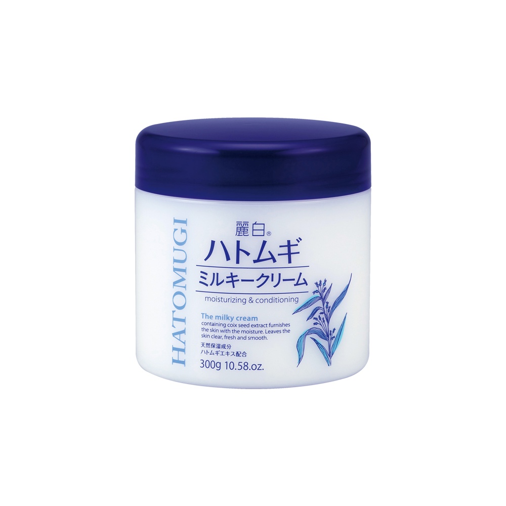 Kem Dưỡng Ẩm Ý Dĩ Làm Sáng Da Reihaku Hatomugi Milky Cream (300g)