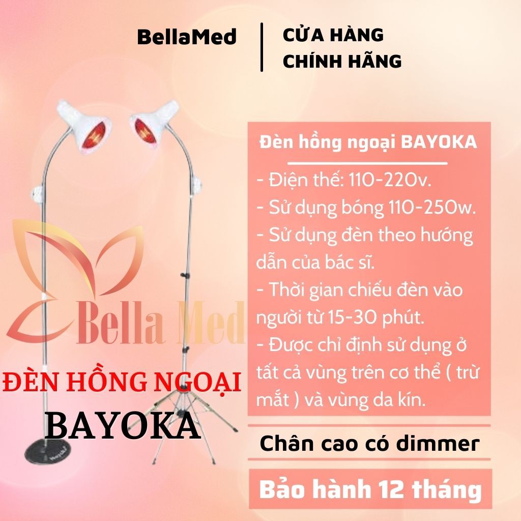 Đèn Hồng Ngoại Chân Cao bayoka