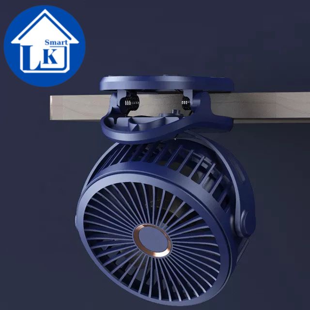 Quạt tích điện pin 10.000 Mah, quạt văn phòng, quạt kẹp nôi, xe đẩy thông minh cho bé, dùng liên tục 12-15 tiếng