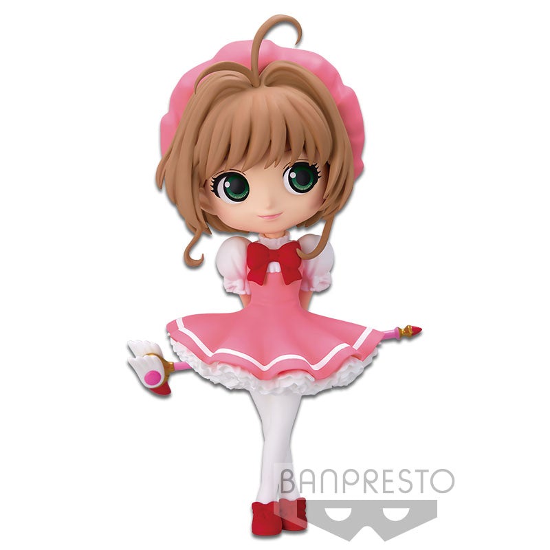 MÔ HÌNH NHÂN VẬT BANPRESTO CARDCAPTOR SAKURA CLOW CARD Q POSKET - SAKURA KINOMOTO