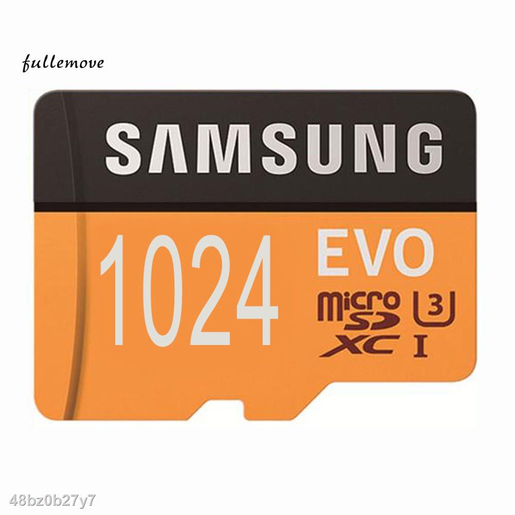 Chính Hãng Thẻ Nhớ TF Samsung Evo U3 Tốc Độ Cao 512GB / 1TB