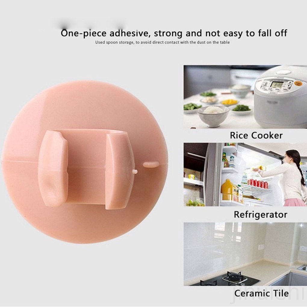 Giá đỡ muỗng múc cơm màu sắc ngẫu nhiên
