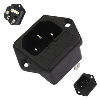 Jack Nguồn Nồi Cơm Điện 3 Chân Có Cầu Chì