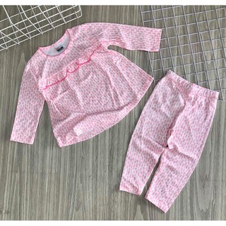 Combo 3 bộ dài tay bé gái