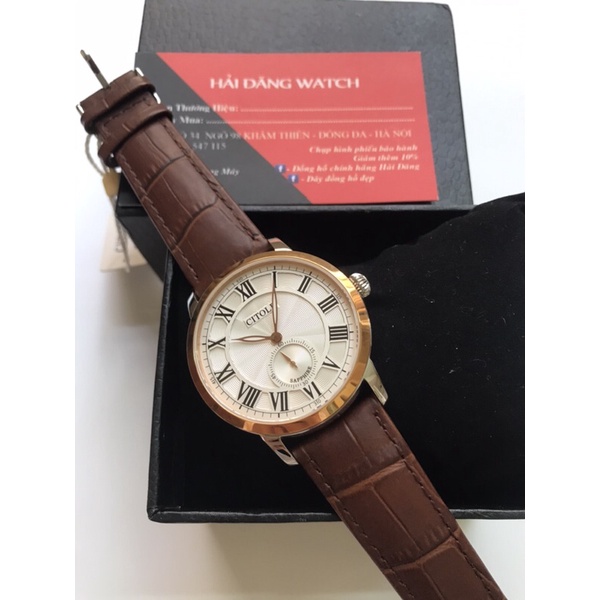 Đồng hồ nam citole dây da ct5133vd chính hãng