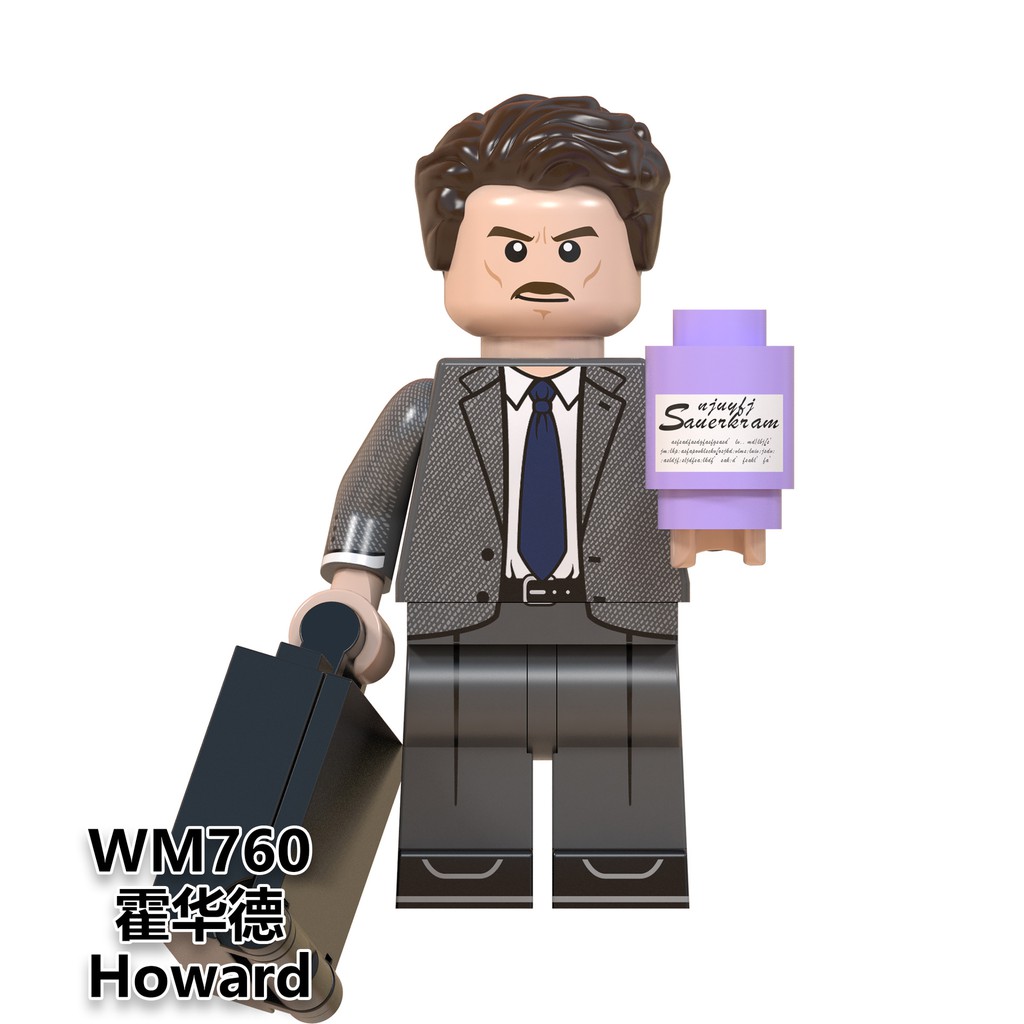 Minifigures Nhân vật Marvel MCU Captain America Carter Howard Stark Hawkeye Black Panther Shuri Gamora WM6068