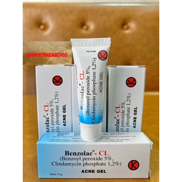 Kem Gel Benzolac CL bôi mụn, thâm  mụn