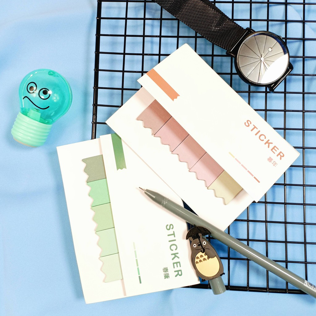 [pikavn] Giấy Note Set 5 Màu
