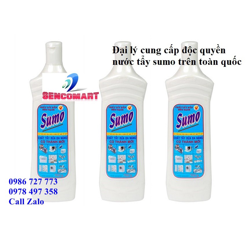 Ở ĐÂU BÁN NƯỚC TẨY ĐA NĂNG SUMO 700G HÀNG CHÍNH HÃNG