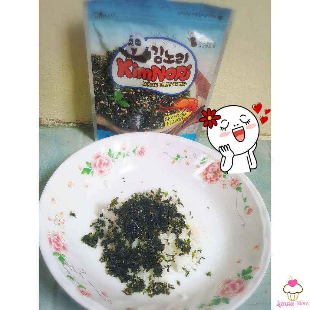 Rong biển ăn liền Kimnori ( vị cay, hải sản ) gói 40gr - Hàn Quốc