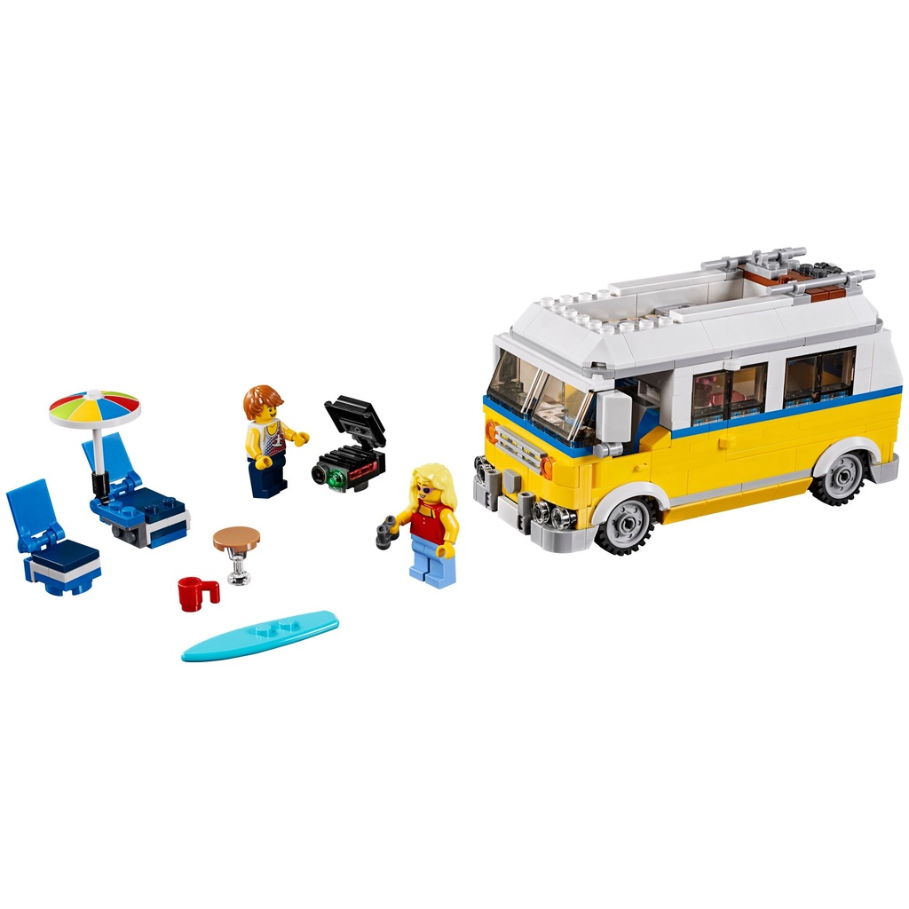 LEGO Creator 31079 Xe Ôtô Cắm Trại Bãi Biển