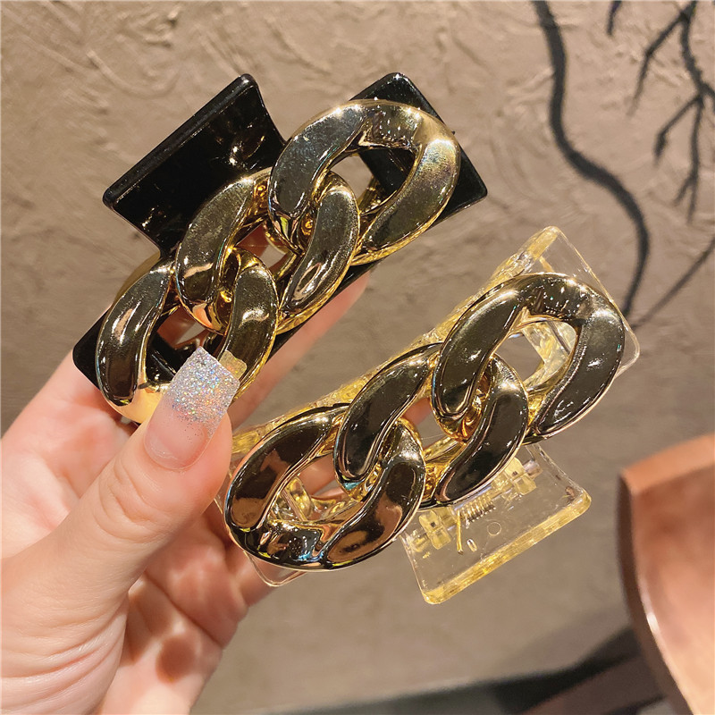 Kẹp Tóc Kim Loại Phong Cách Hàn Quốc 2021 Cho Nữ