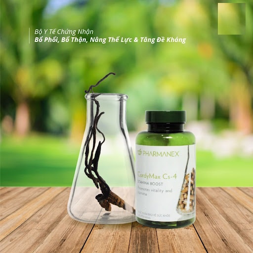 Thực Phẩm Bảo Vệ Sức Khỏe Nuskin CordyMax Cs-4 Đông Trùng Hạ Thảo Bổ Phổi Bổ Thận Nâng Cao Thể Lực - hộp 120 viên