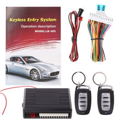 Bộ lock khóa cửa xe hơi kèm điều khiển từ xa remote ô tô không dây mới cho Toyota Honda Hyundai Kia