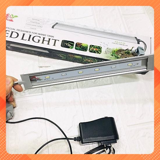 Đèn Led Aqua 30cm + Máy Oxy Hailea 9601 dành cho hồ cá Thuỷ Sinh, Cá Shop_Phụ kiện cá cảnh