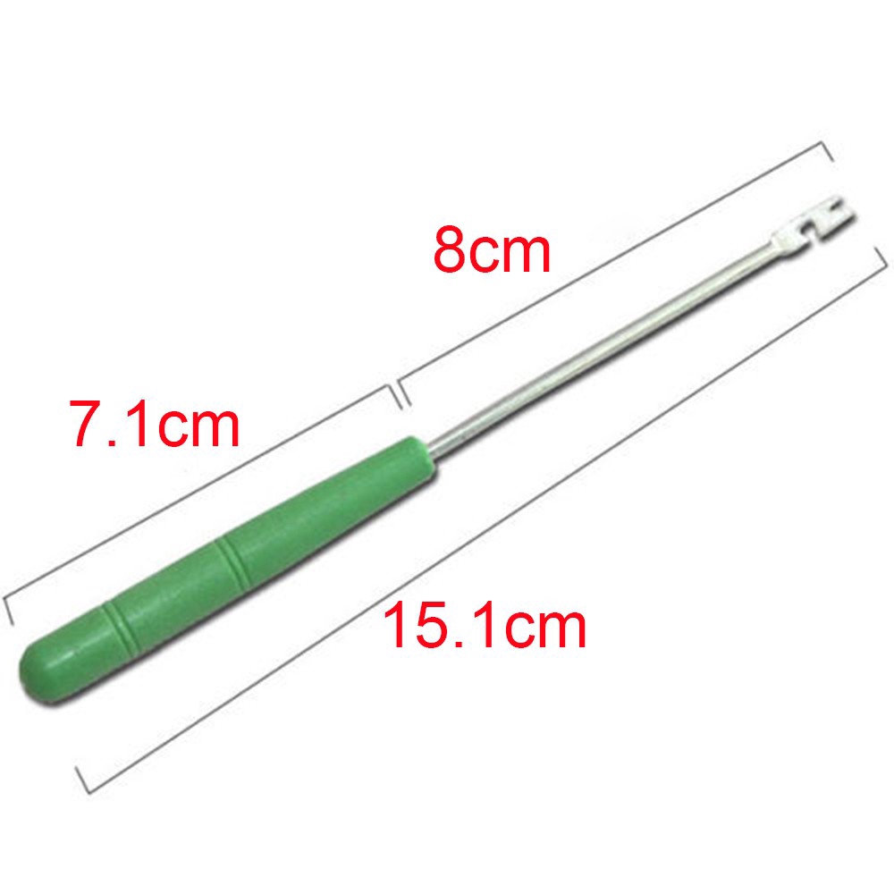 Bộ 10 Móc Câu Cá Có Thể Tháo Rời Màu Sắc Ngẫu Nhiên
