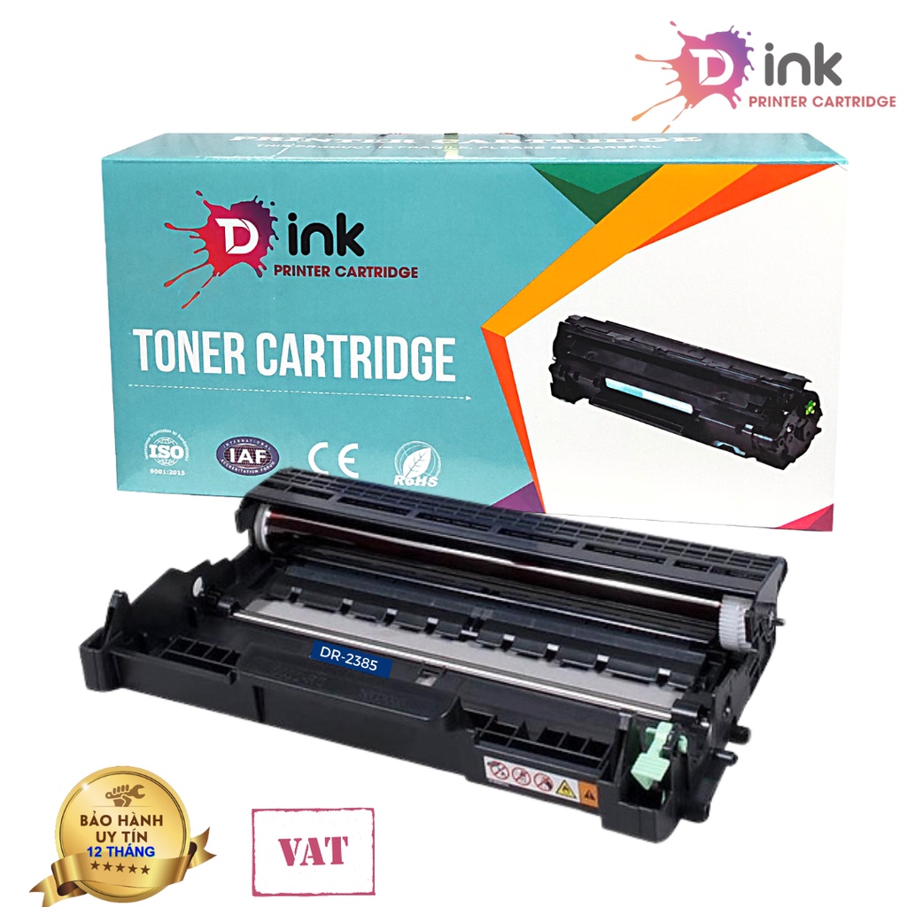 Cụm trống DR 2385 cho máy Brother Brother HL-L2321D, HL-L2361DN, HL-L2366DW  bảo hành 12 tháng - Tdink