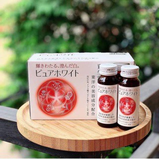 Nước uống Collagen Shiseido Pure White 1 hộp 10 lọ - Nhật Bản [Date 8/2022] | Thế Giới Skin Care