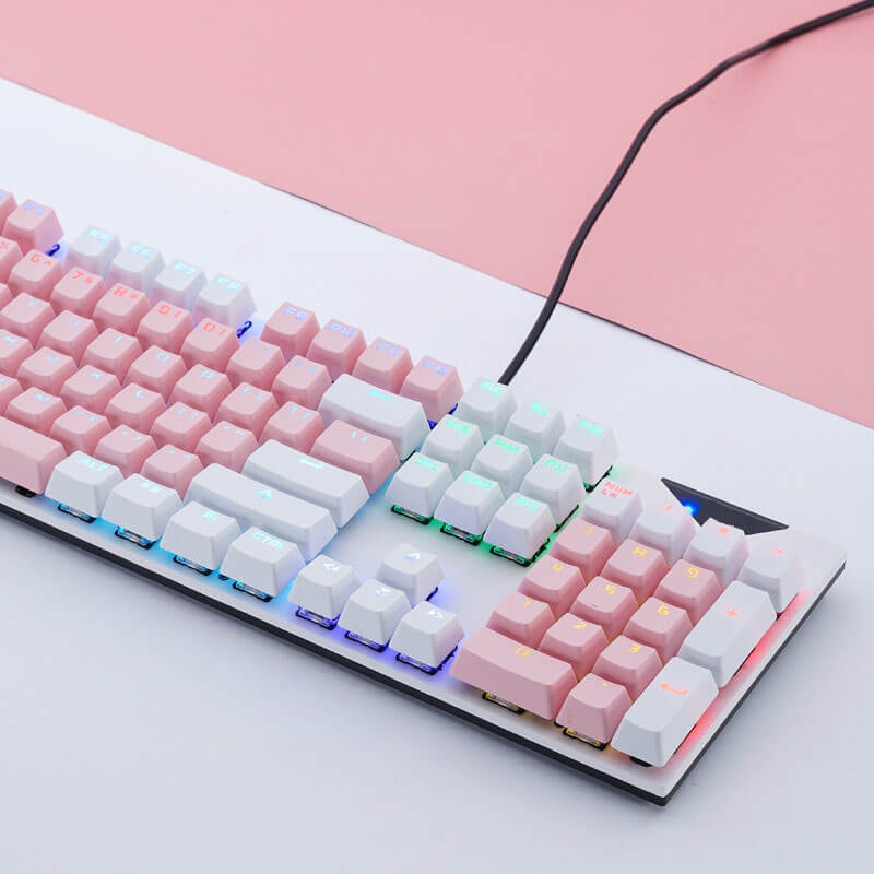 Bàn phím cơ chơi game K20 chống bụi, đèn LED  30chế độ nhấp nháy, bảo hành 12 tháng