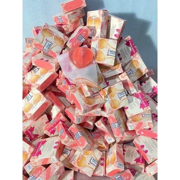 Xà phòng Tăng Vòng Một,Xà Bông nở ngực Milky Soap Boom boom Nội địa Thái lan Chính hãng Trọng lượng 50gam